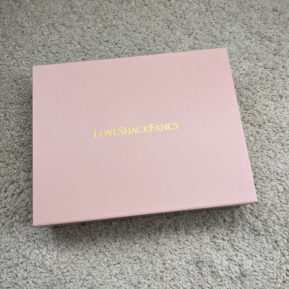 Love Shack Fancy Gift Box Pink